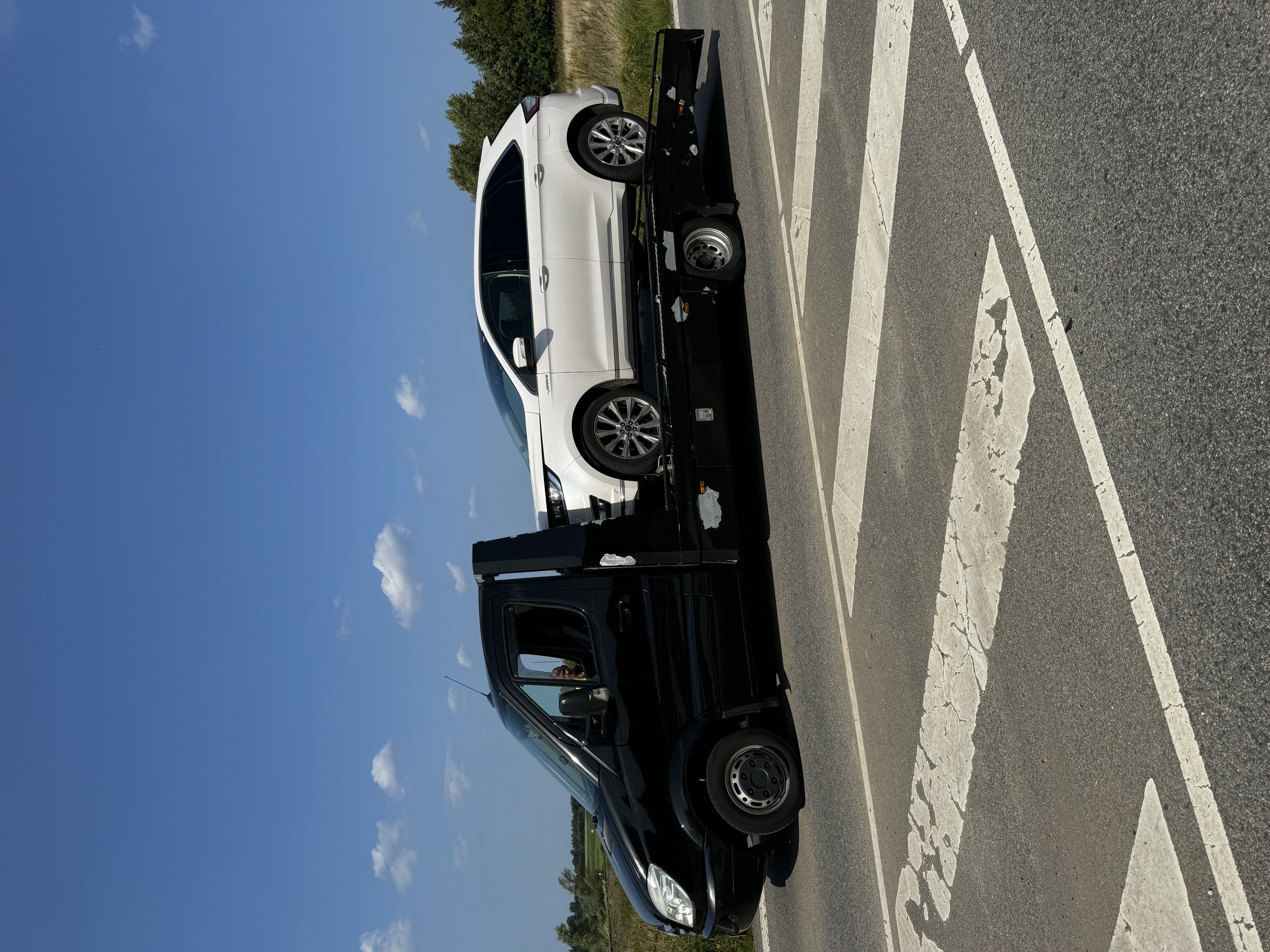 Ford transporteret sikkert på lad